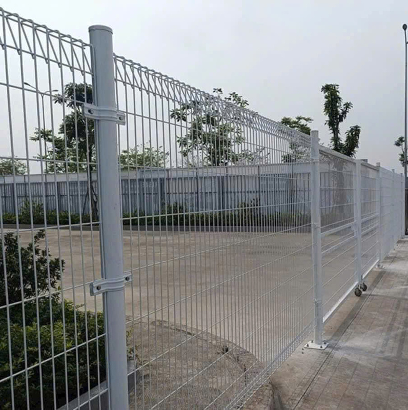 Hàng rào gập tam giác 2 đầu - Lưới Thép ATN Steel - Công Ty TNHH Lưới Thép ATN Steel